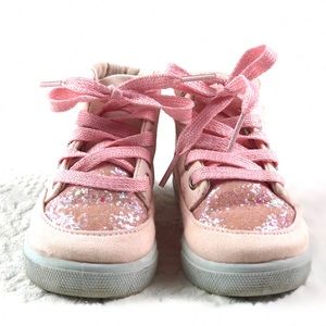 🚫SOLD🚫 OshKosh B’Gosh Sparkle High-Top Sneakers